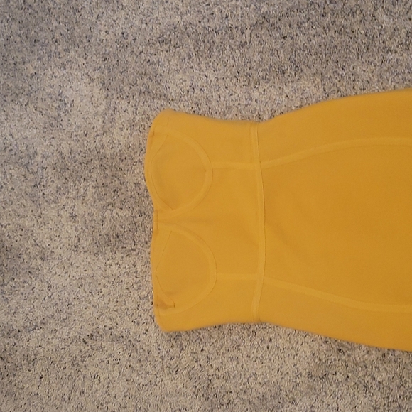 Mustard/Yellow Bandage dress. Size: S - Picture 2 of 5